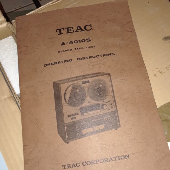 TEAC A-4010S Stereo tape deck model ar-40s reel to reel - Picture 12 of 12